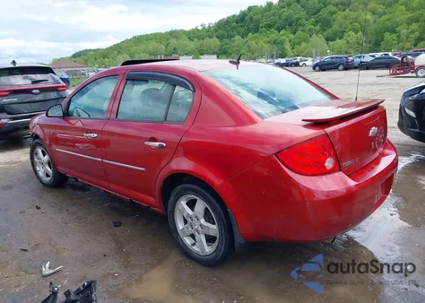 2010 Chevrolet Cobalt Lt из США, поврежденный, VIN 1G1AF5F52A7209874